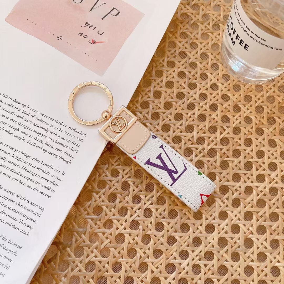 HypedEffects louis vuitton Monogram Key Holders with Gold Ring | louis vuitton Keychain