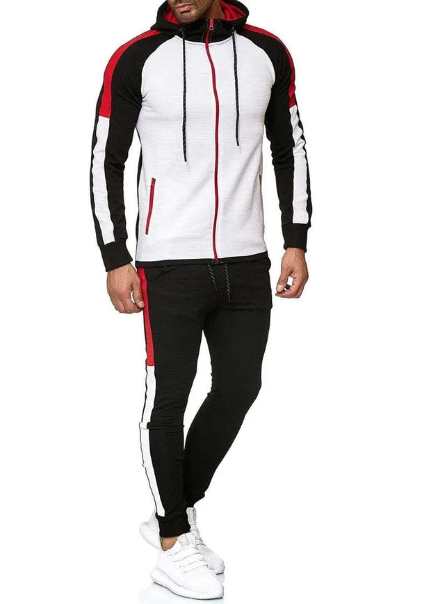 Men's Hoodie Jacket & Pants Tracksuit