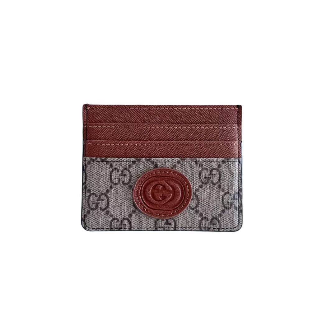 gucci gucci Logo Slim Wallet Card Holder