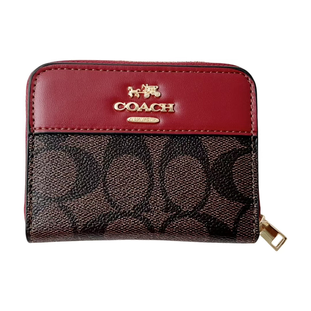 Coach Zip Around Wallet Card Holder