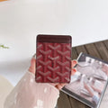 Goyard Card Holder Wallet Signature Pattern Luxury Design