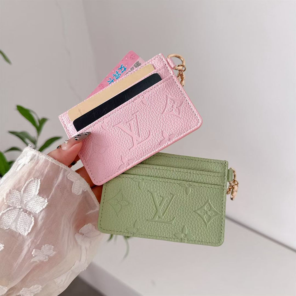 louis vuitton Embossed Monogram Wallet Card Holder