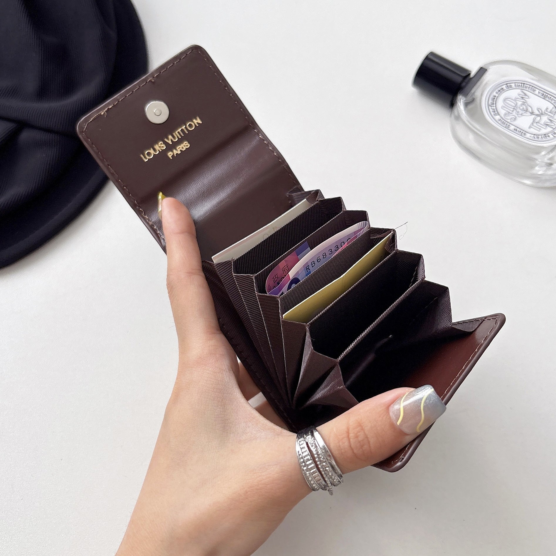 louis vuitton and gucci Wallet Card Holder Collection