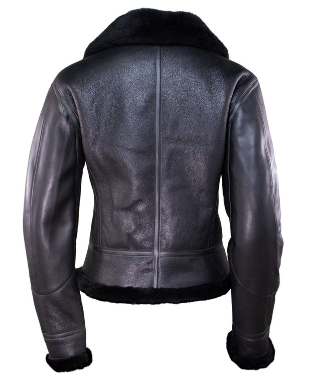 Women's Classic B-3 Shearling Bomber Jacket