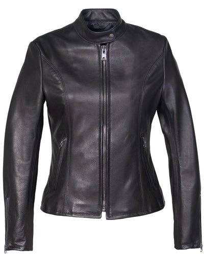 Lightweight Cowhide Racer Leather Jacket