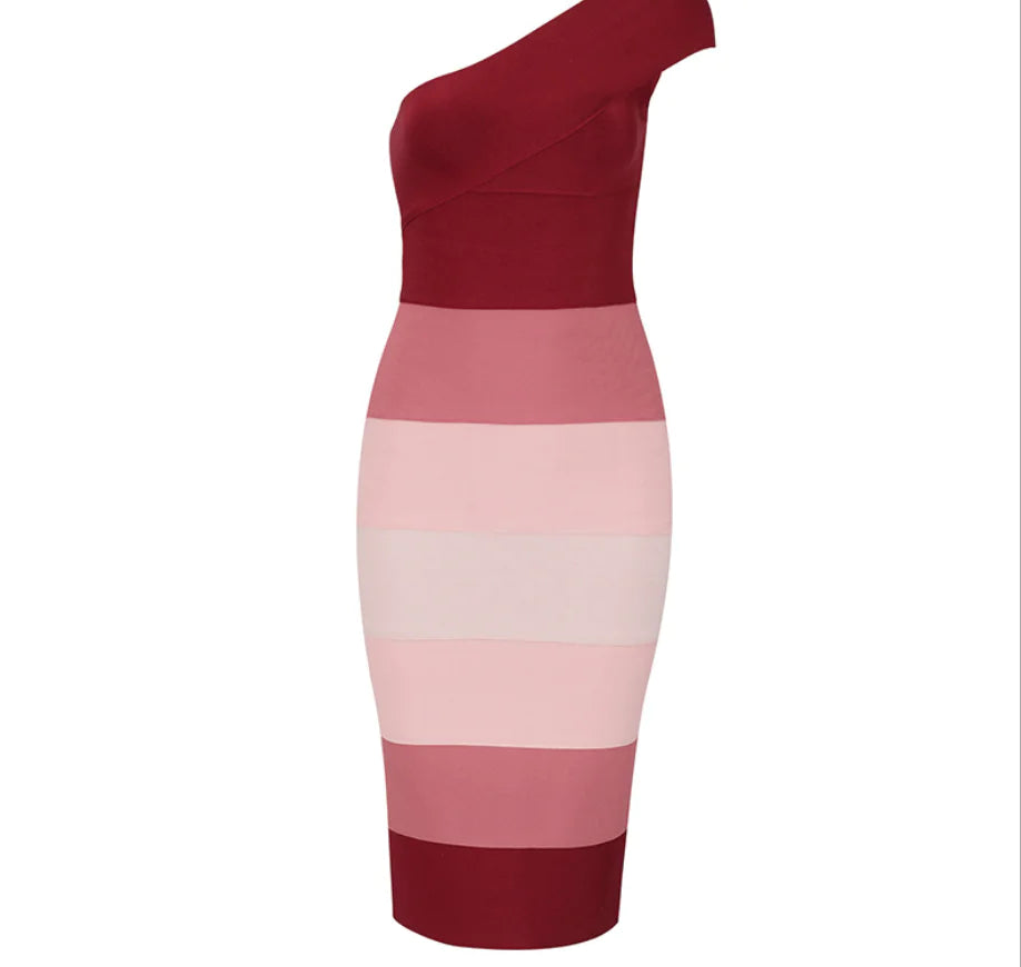 Sexy Bandage Strap Dress – Women's Bodycon Style