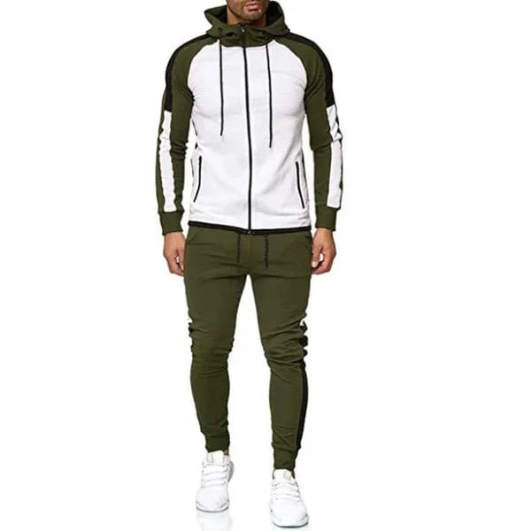 Men's Hoodie Jacket & Pants Tracksuit
