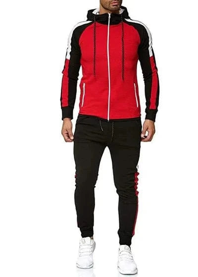 Men's Hoodie Jacket & Pants Tracksuit