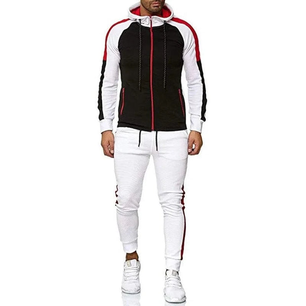 Men's Hoodie Jacket & Pants Tracksuit