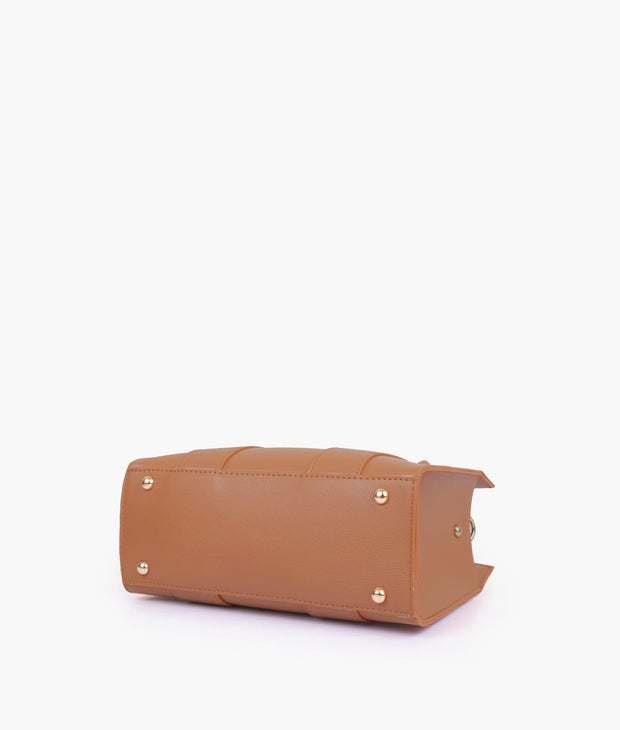 Tan Mini Tote Bag – Stylish & Versatile