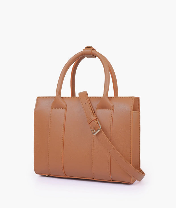 Tan Mini Tote Bag – Stylish & Versatile