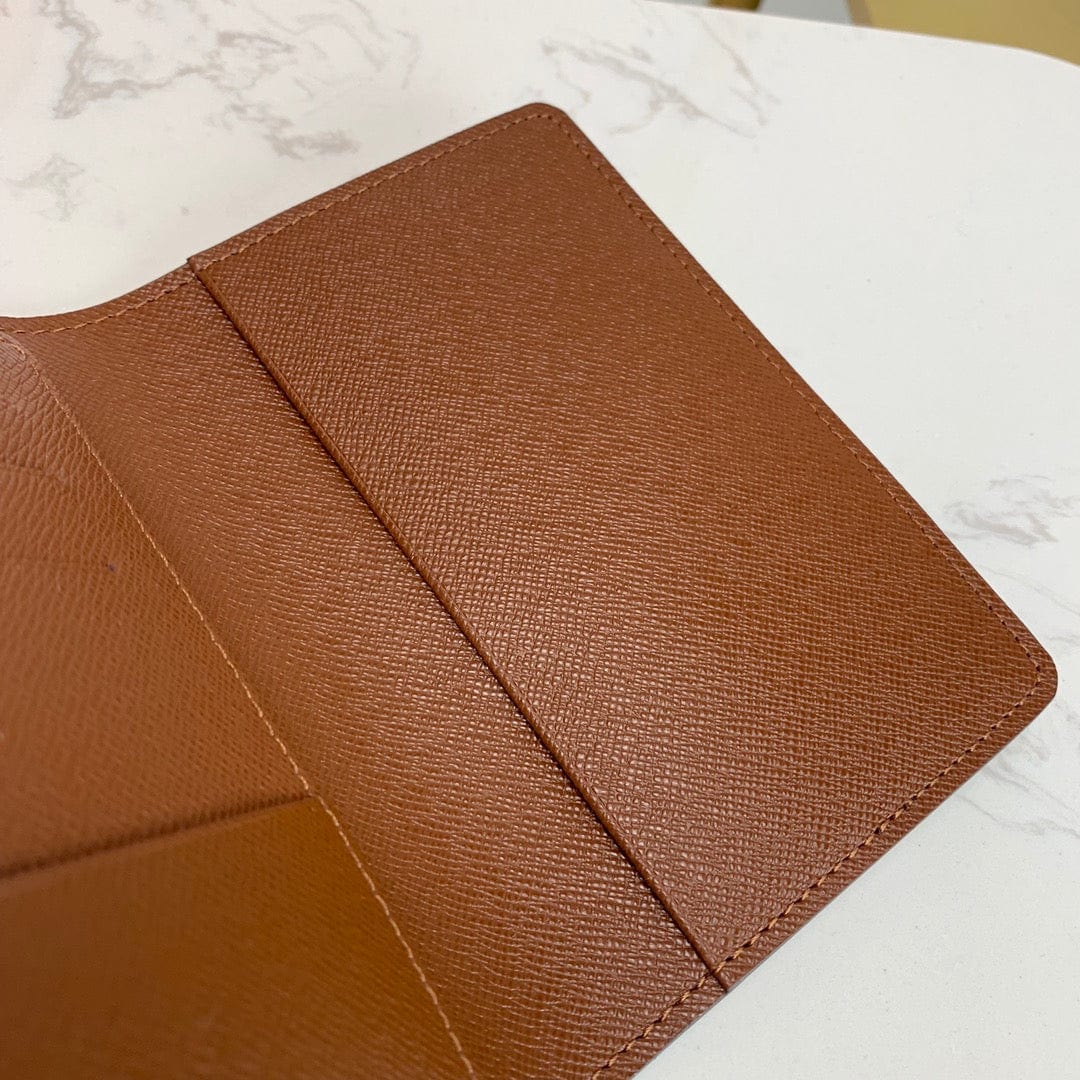 HypedEffects Brown louis vuitton Monogram Passport Holder