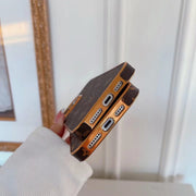 HypedEffects Brown Monogram iPhone Case