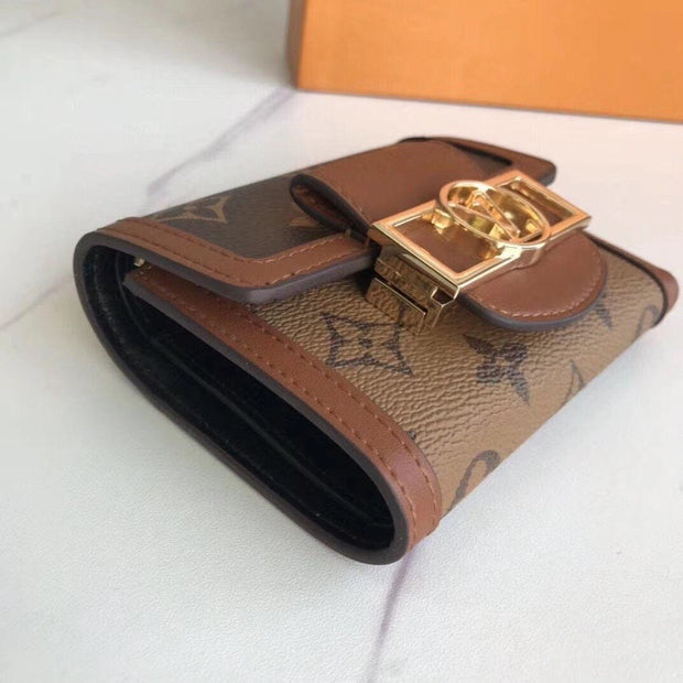 HypedEffects Brown Monogram Louis Vuitton Leather Wallet