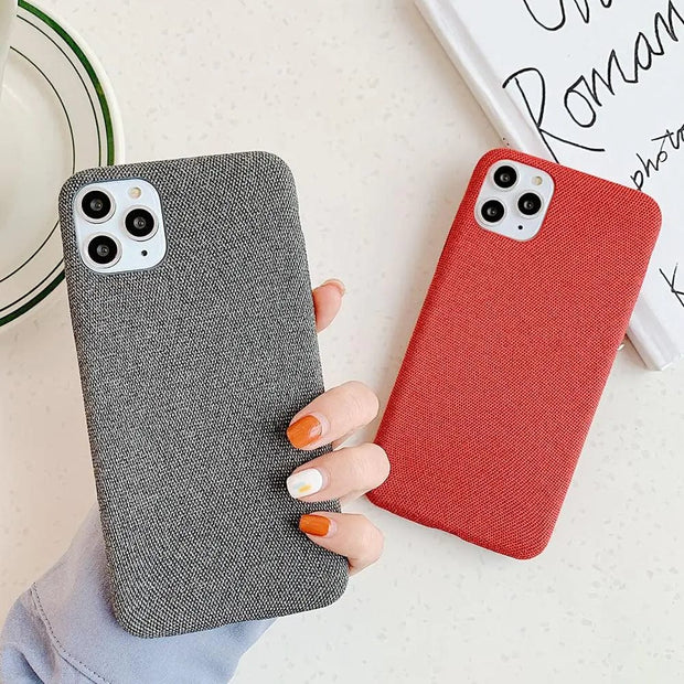 HypedEffects Canvas Phone Case for iPhone 11, iPhone 12