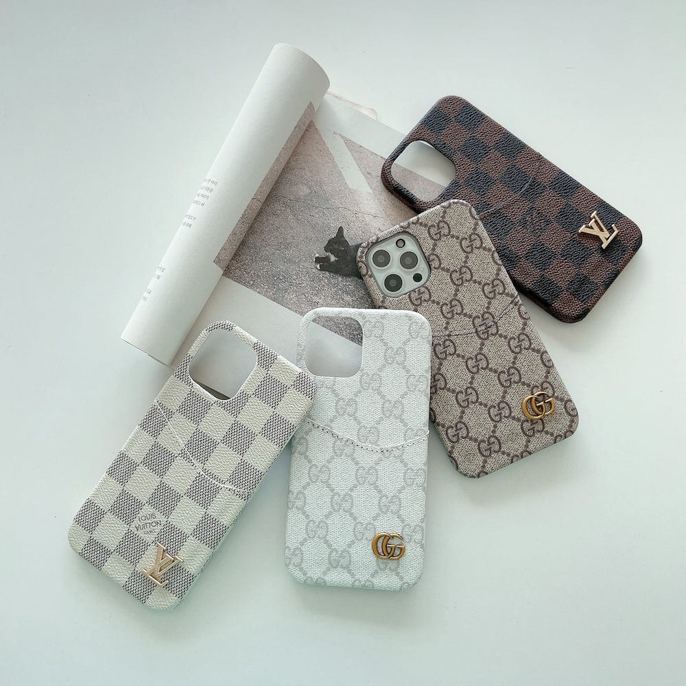 HypedEffects Card Holder louis vuitton And gucci Phone Case for Samsung