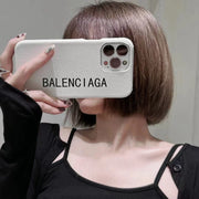 HypedEffects Classic Black Leather iPhone Cover