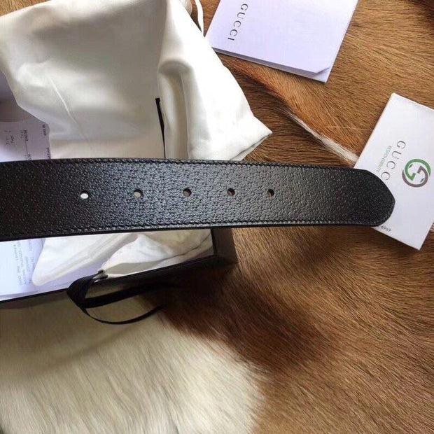 HypedEffects Classic Gucci Belt - Pearled Gucci Buckle