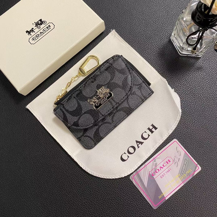 HypedEffects Coach Signature Mini Wallet with Chain