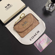 HypedEffects Coach Signature Mini Wallet with Chain