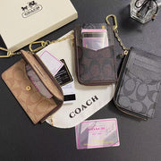 HypedEffects Coach Signature Mini Wallet with Chain