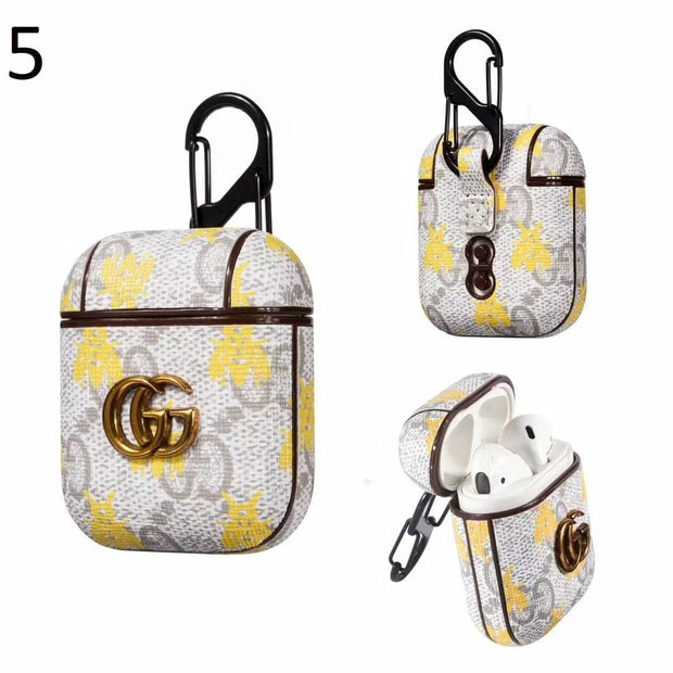 HypedEffects Colorful Gucci Airpods 3 Case | Airpods 1 & 2 leather case