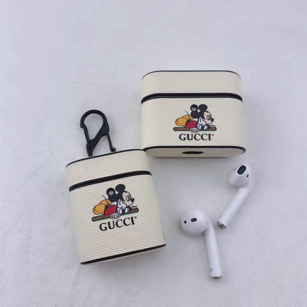HypedEffects Colorful louis vuitton And gucci Airpods & Airpods Pro Leather Cases