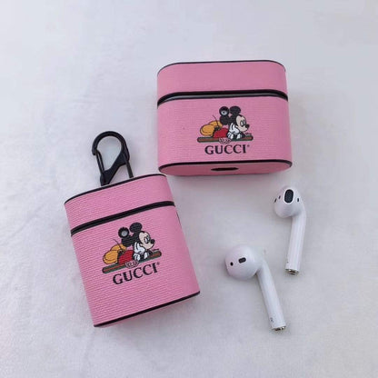 HypedEffects Colorful louis vuitton And gucci Airpods & Airpods Pro Leather Cases
