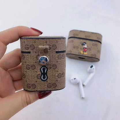 HypedEffects Colorful louis vuitton And gucci Airpods & Airpods Pro Leather Cases