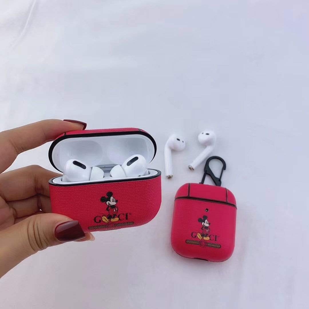 HypedEffects Colorful louis vuitton And gucci Airpods & Airpods Pro Leather Cases
