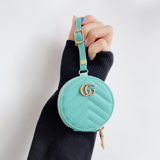 HypedEffects Colorful Louis Vuitton And Gucci Airpods Pro Leather Bag