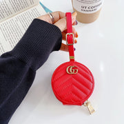 HypedEffects Colorful Louis Vuitton And Gucci Airpods Pro Leather Bag
