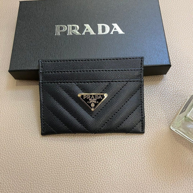 HypedEffects Colorful Prada Leather Card Holders Wallet
