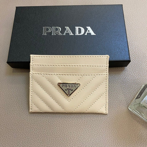 HypedEffects Colorful Prada Leather Card Holders Wallet