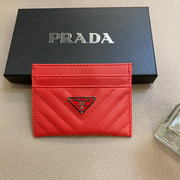 HypedEffects Colorful Prada Leather Card Holders Wallet