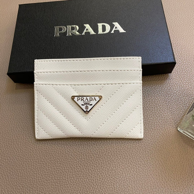 HypedEffects Colorful Prada Leather Card Holders Wallet
