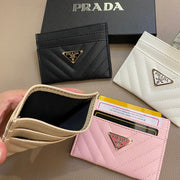 HypedEffects Colorful Prada Leather Card Holders Wallet