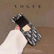 HypedEffects Dior-Inspired Samsung Z Flip Case – Available for Z Flip 3, 4, 5, and 6