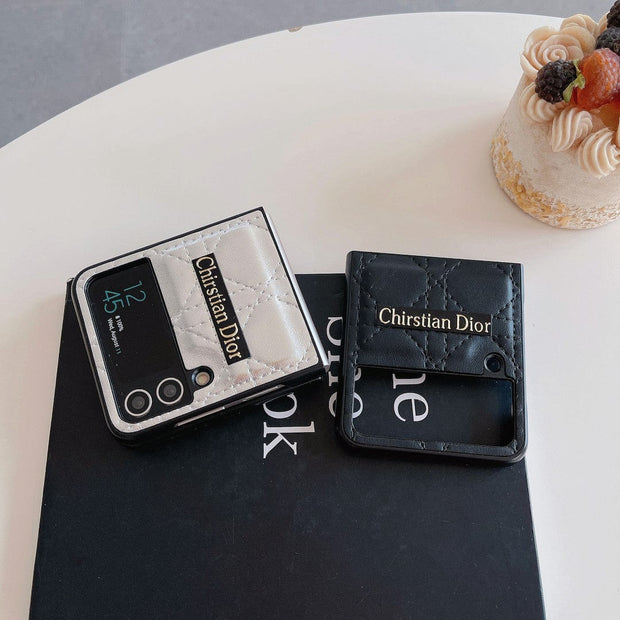 HypedEffects Dior Z Flip/Z Fold Phone Case | Samsung Z Flip Cover