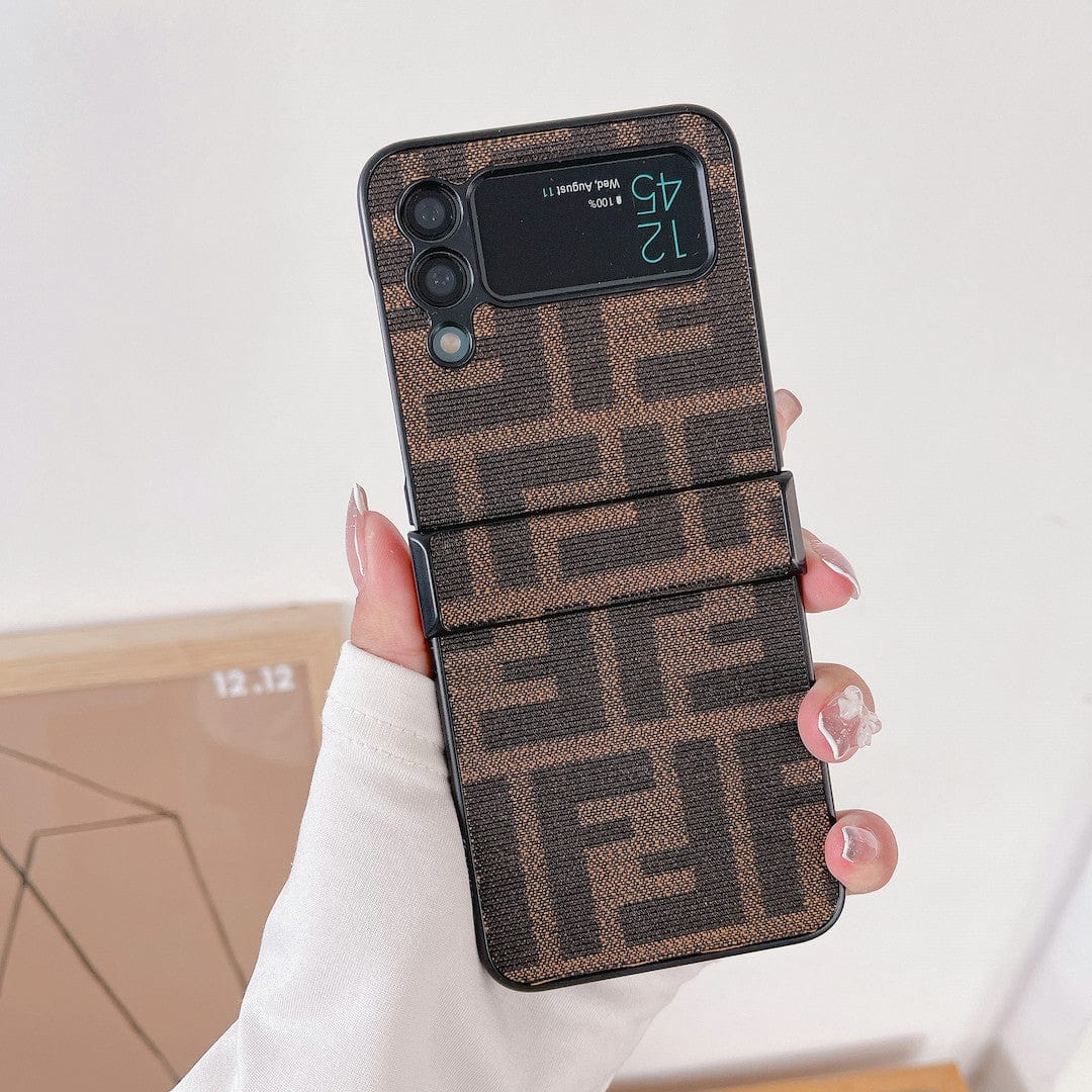 HypedEffects Fendi Z Flip Samsung Phone Case