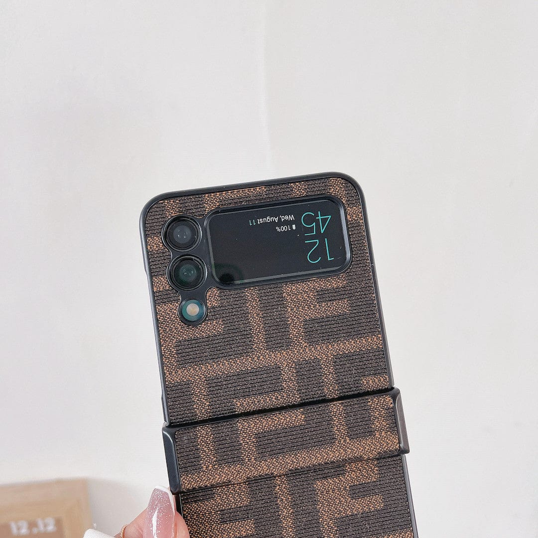HypedEffects Fendi Z Flip Samsung Phone Case
