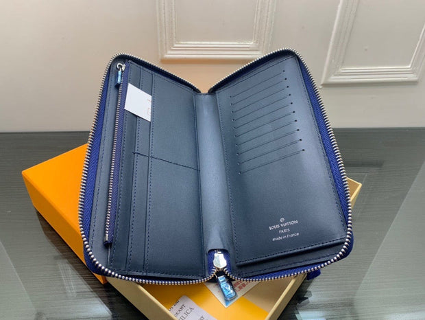 HypedEffects Flower Louis Vuitton Leather Zipper Wallet