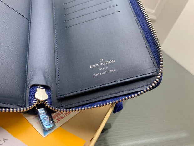 HypedEffects Flower Louis Vuitton Leather Zipper Wallet