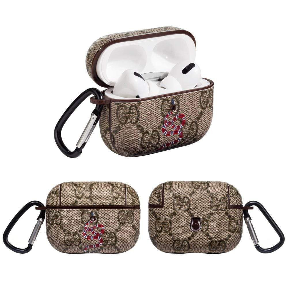 HypedEffects gucci Airpods Pro Case - Leather Fabric