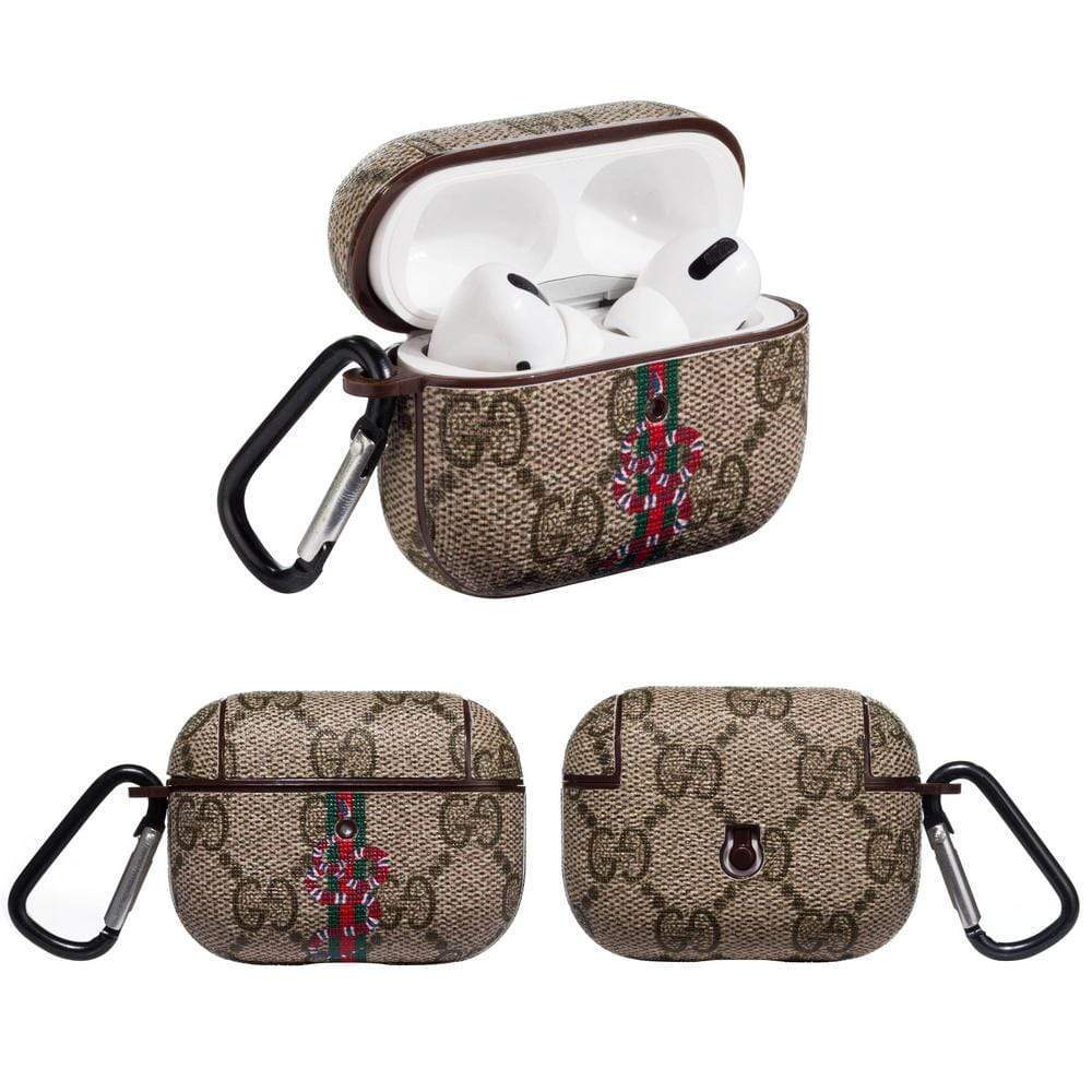 HypedEffects gucci Airpods Pro Case - Leather Fabric