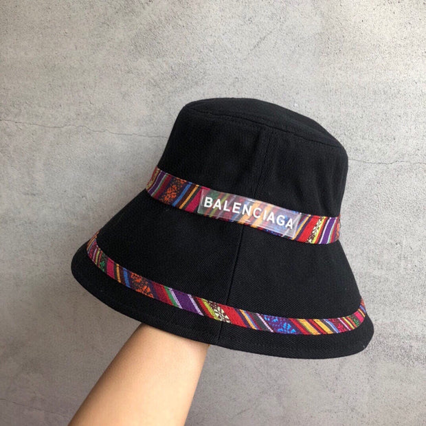 HypedEffects Gucci Balenciaga Rainbow Black Bucket Hat