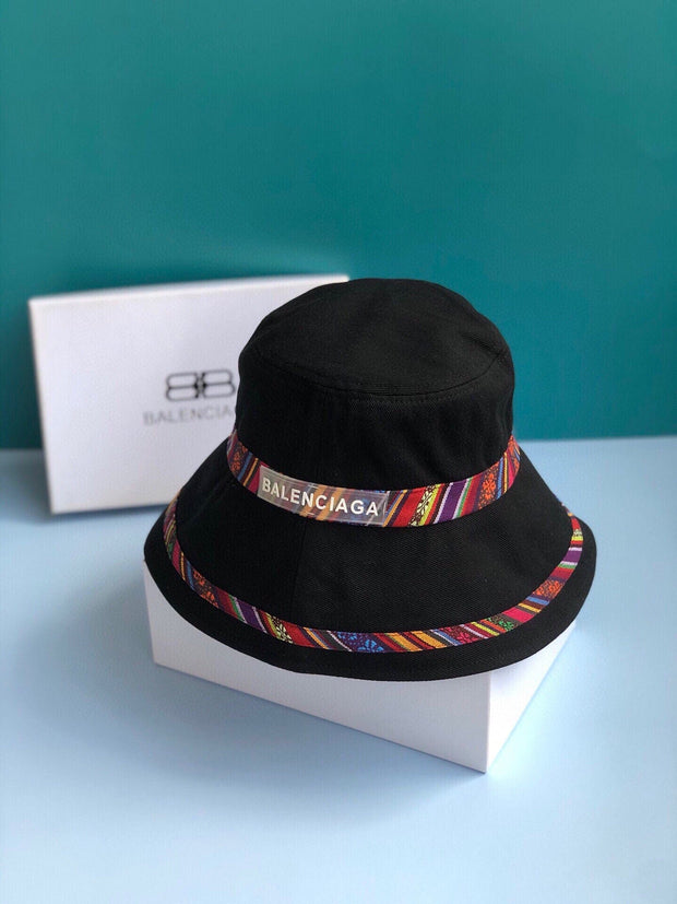 HypedEffects Gucci Balenciaga Rainbow Black Bucket Hat