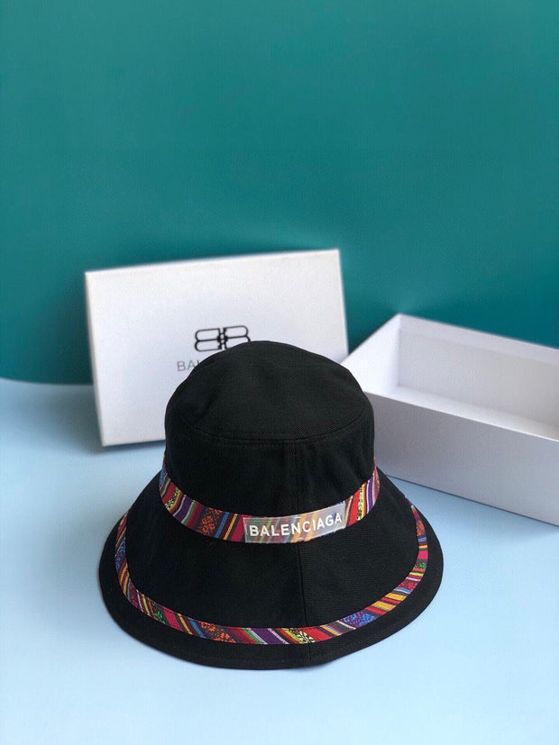 HypedEffects Gucci Balenciaga Rainbow Black Bucket Hat