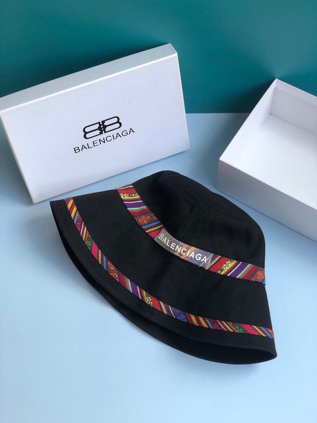 HypedEffects Gucci Balenciaga Rainbow Black Bucket Hat