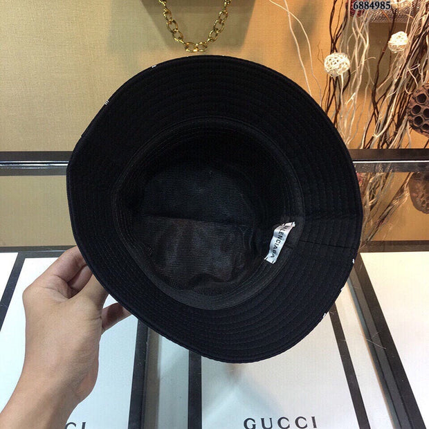 HypedEffects Gucci BB Black Bucket Hat | BB Pattern